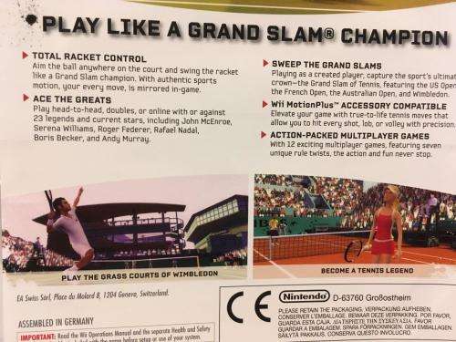 Wii - Grand Slam Tennis