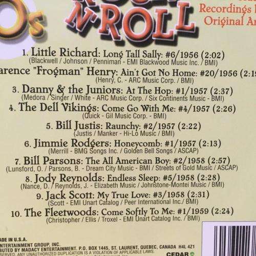 CD - 50`s Rock n` Roll