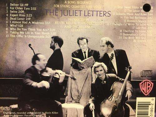 CD - Elvis Costello and The Brodsky Quartet - The Juliet Letters