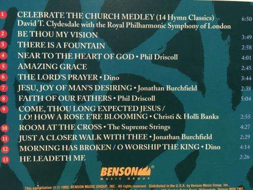 CD - The Instrumental Hymn Collection