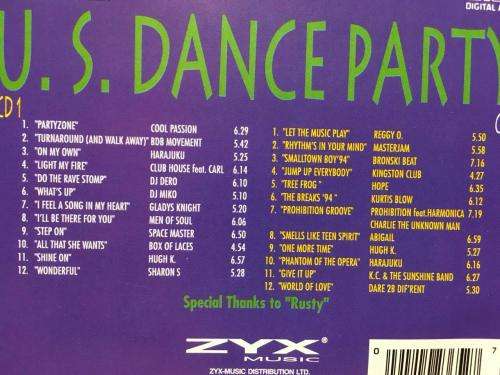 CD - U.S. Dance Party (2cd)