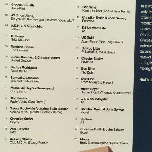 CD - Christian Smith - Tronic Treatment