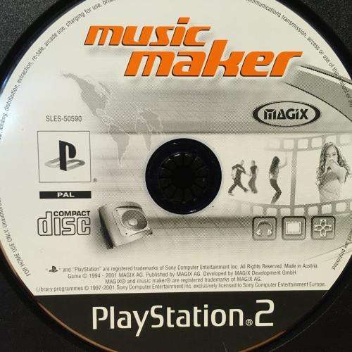 PS2 - Music Maker(Disc Only)