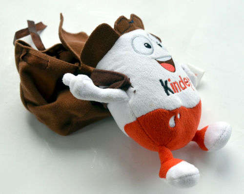 Kinder Surprise Limited Edition Aviator Plush Soft Toy Collectable Teddy Egg +-19cm