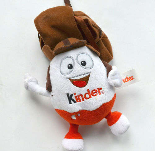 Kinder Surprise Limited Edition Aviator Plush Soft Toy Collectable Teddy Egg +-19cm