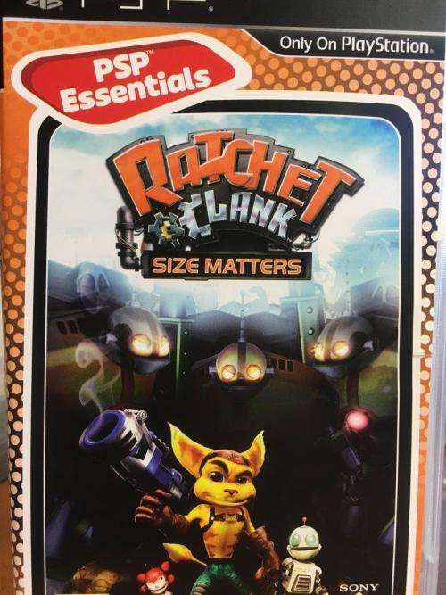 PSP - Ratchet & Clank Size Matters - PSP Essentials