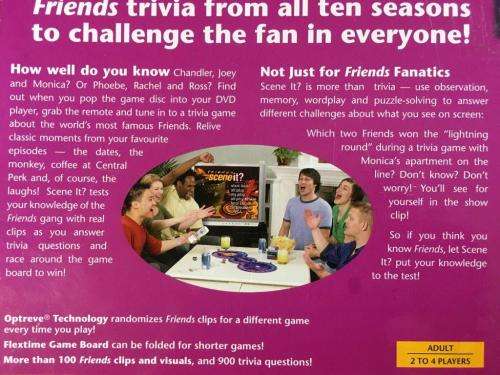 Friends - Scene it? The DVD Board Game