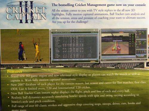 PS2 - International Cricket Captain III