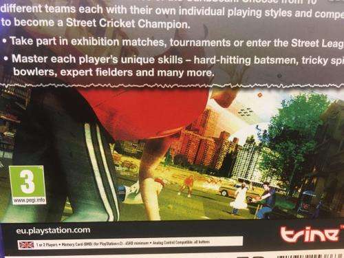 PS2 - Street Cricket Champions