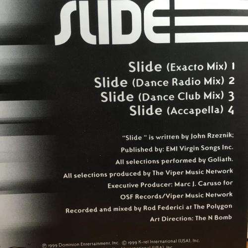 CD - Slide Goliath