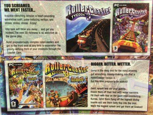 PC - Rollercoaster Tycoon 3 Deluxe Edition
