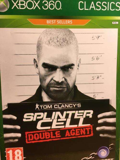 Xbox 360 - Tom Clancy's Splinter Cell Double Agent - Classics