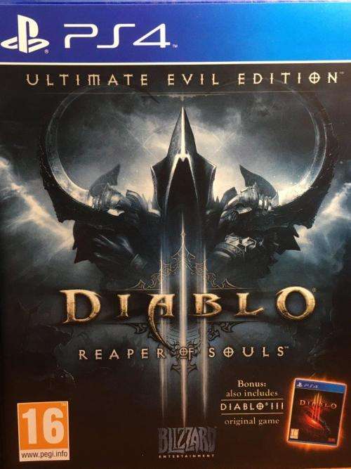 Diablo III Reaper Of Souls Edition  PS3 Game IN STOCK (SWADOCOP )