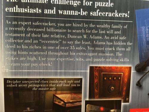 PC - Safe Cracker - The Ultimate Puzzle Adventure