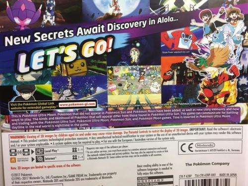 Nintendo 3DS - Pokemon Ultra Moon
