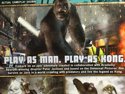 PS2 - Peter Jackson's King Kong - The Official Game of The Movie