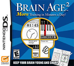 Nintendo DS - Brain Age 2 - More Training in Minutes A Day!