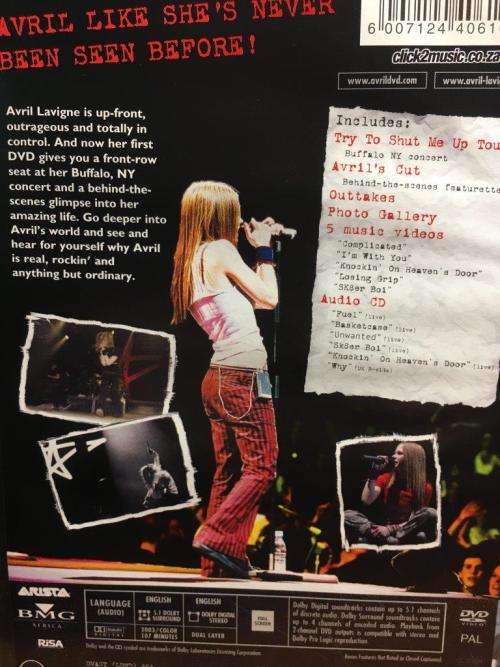 DVD - Avril Lavigne My World (2DVD)