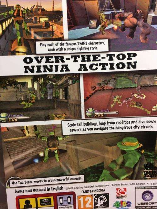 PSP - TMNT Teenage Mutant Ninja Turtles - PSP Essentials