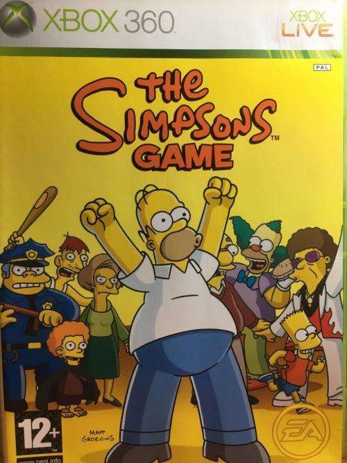 Xbox 360 - The Simpsons Game
