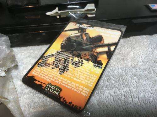 Unimax Forces of Valor - U.S. AH-64A Apache Attack Helicopter Kuwait 1991 1:48 (Boxed)