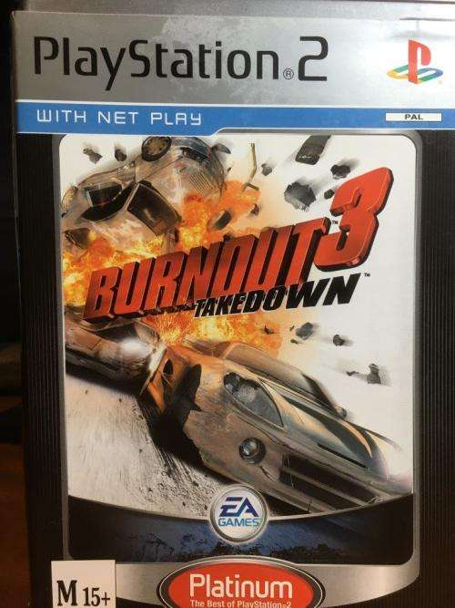 PS2 - Burnout 3 Takedown - Platinum