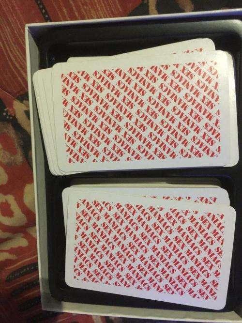 Sex Maniacs Card Game
