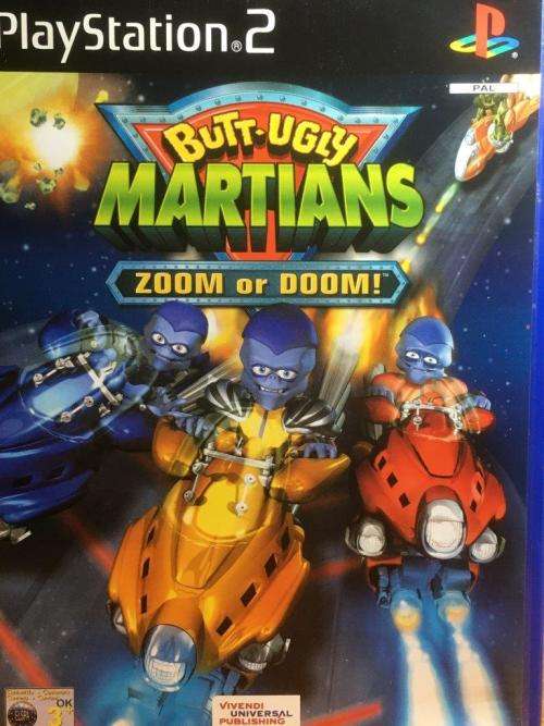 PS2 - Butt-Ugly Martians Zoom or Doom