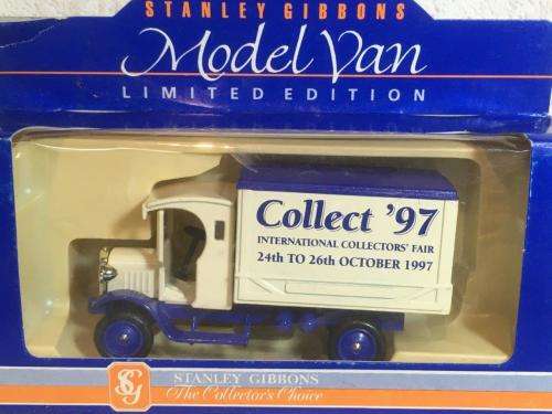 Stanley Gibbons Model Van Limited Edition Collect `97 International Collectors` Fair (NOS)