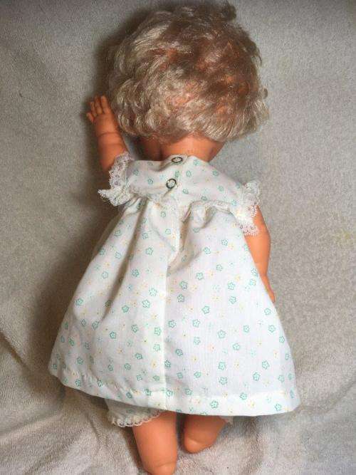 Vintage Doll Circa 70`s G.A.Dea Made in Italy - Battery operated +-39cm
