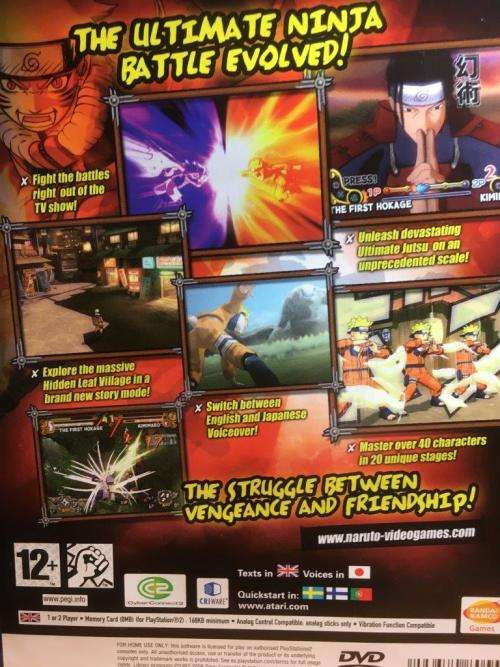 PS2 - Naruto Ultimate Ninja 3