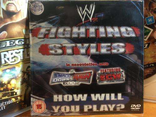 PS3 - WWE Legends of Wrestle Mania (C/W sealed DVD)