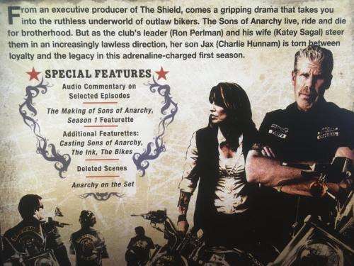 DVD - Sons of Anarchy Coplete Season One