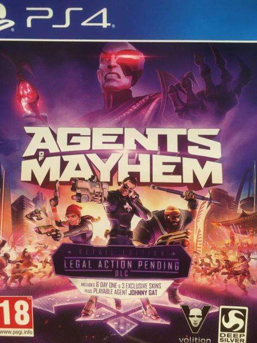 PS4 - Agents of Mayhem