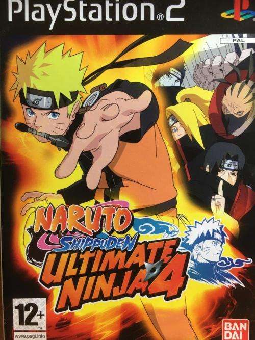 PS2 - Naruto Ultimate Ninja 4