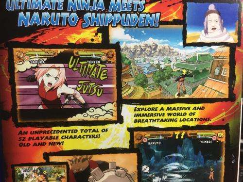 PS2 - Naruto Ultimate Ninja 4