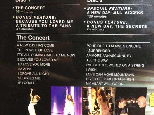 DVD - Celine Dion Live in Las Vegas A New Day (2dvd)