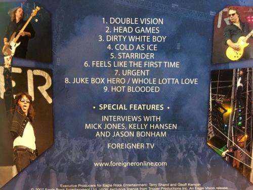 DVD - Foreigner Alive & Rockin`