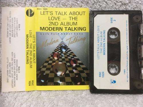 Cassette - Modern Talking Modern Talking Let`s Talk About Love The 2nd Album