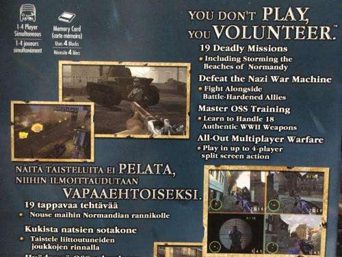 Gamecube - Medal of Honor Frontline