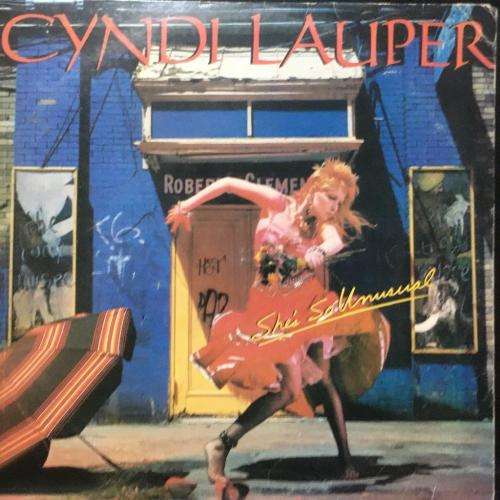 LP - Cyndi Lauper She's Unusual