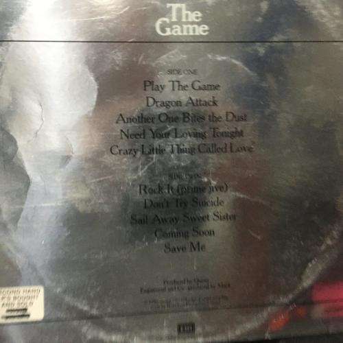 LP - Queen The Game