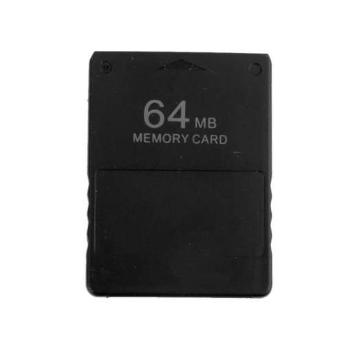 PS2 - Generic 64 MB Memory Card Black