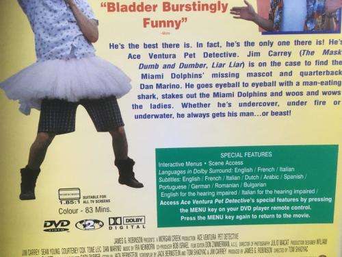 DVD - Ace Ventura Pet Detective
