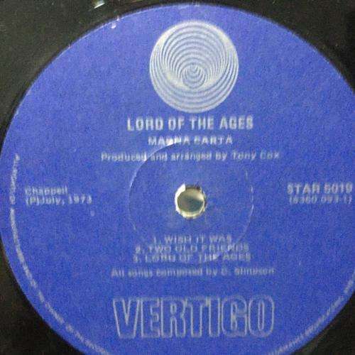 LP - Magna Carta Lord of the Ages