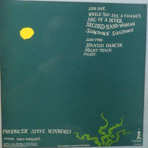 LP - Steve Winwood Arc of a Diver