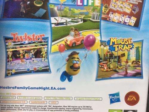 Xbox 360 - Hasbro Family Game Night Vol 3