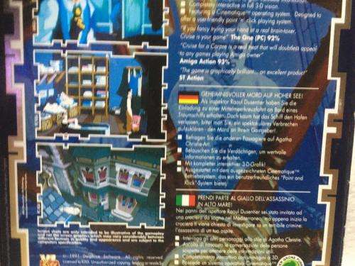 PC - Big Box  Cruise for A Corpse (Boxed Game) (Retro)