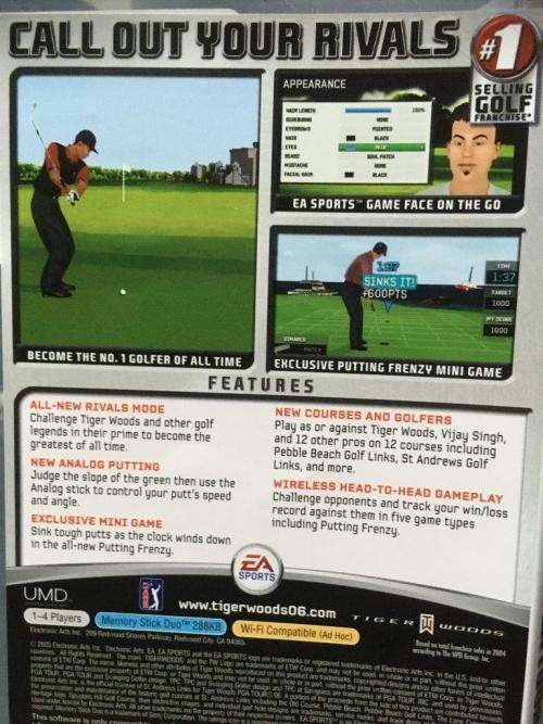 PSP - Tiger Woods PGA Tour 06