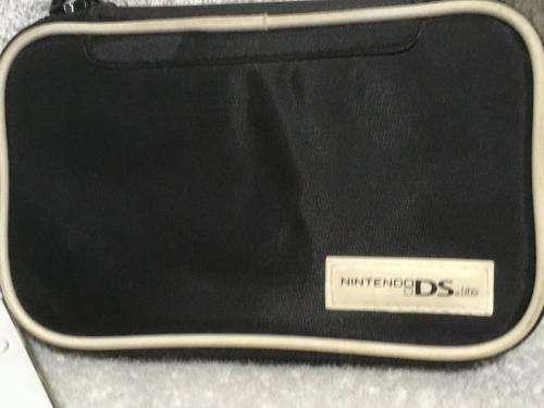 Nintendo DS Lite Console White c/w charger, carry case, stylus + 2 games